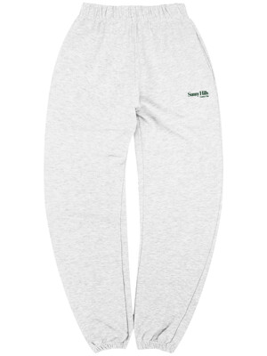 SUNNY HILLS SWEATPANTS 2 (MELANGE WHITE)