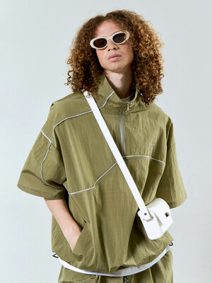 Unbalance Track Anorak Light Khaki