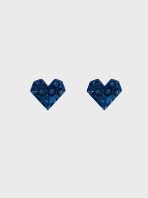 Spangle LUV Earring (BLUE)
