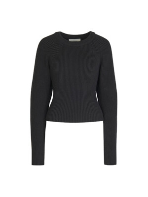 BACK POINT BCI COTTON KNIT PULLOVER (BLACK)