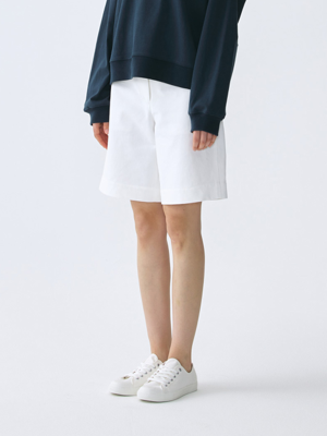 Cotton Minimal Half Pants