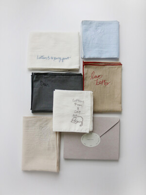 FABRIC LETTER _ six letters