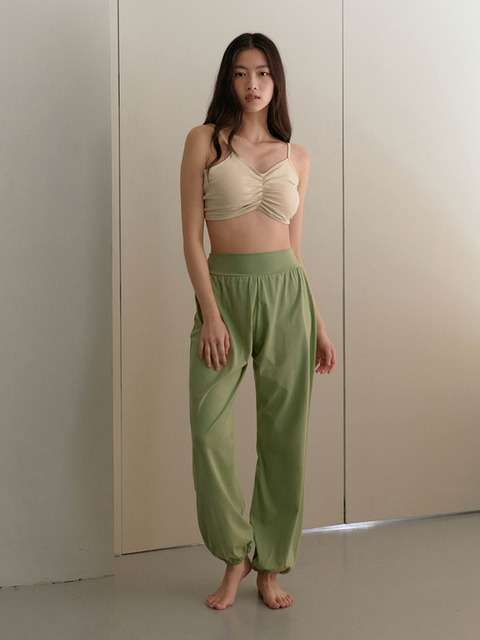 애슬레저 - 디야니 (dhyani ) - Yogi basic jogger pants_long ver. (Shine muscat)