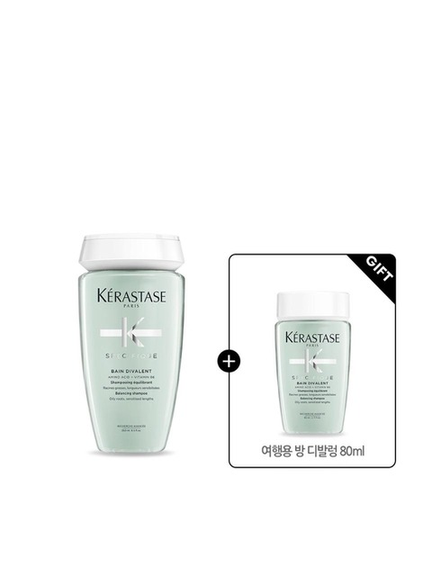 헤어케어 - 케라스타즈 (KERASTASE) - 방 디발렁 250ml 세트 (+여행용 방 디발렁 8ml 1개)
