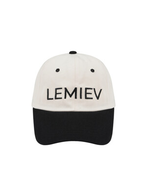LEMIEV Mix Logo Ball Cap Black