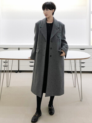 OVERSIZED TAILORED WOOL COAT_GREY