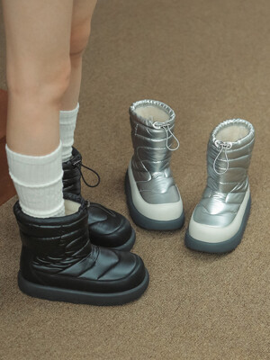 ljh1024 padding middle boots _ 2colors