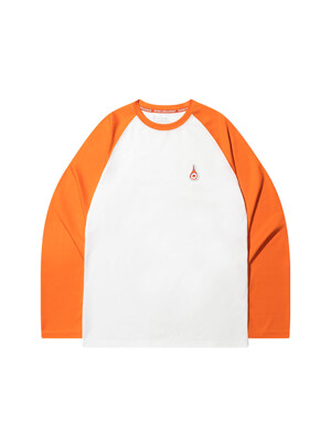 [Man] Rond&Demarrer Sports Raglan Long Sleeve [Orange]