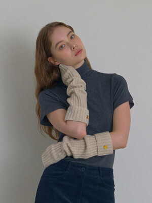 arm warmer_ beige