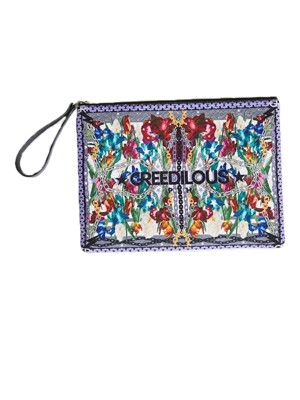 TURLIP GREEDILOUS X TY HUNTER CLUTCH BAG