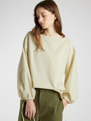 Heidi square blouse_beige