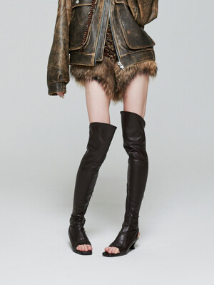 Catwoman Knee-High Span Boots_2Color