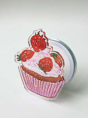 Strawberry Cream Cupcake SmartTok_일반,맥세이프