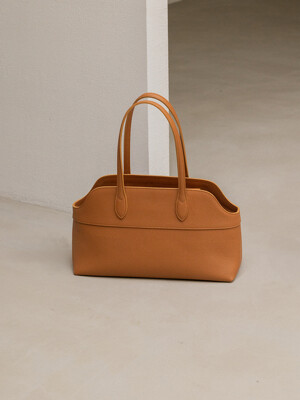 Ople Leather Shoulder Bag Large_ 4 COLORS