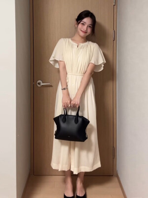 섬머 롱 드레스 베이지 SUMMER LONG DRESS BEIGE 20차