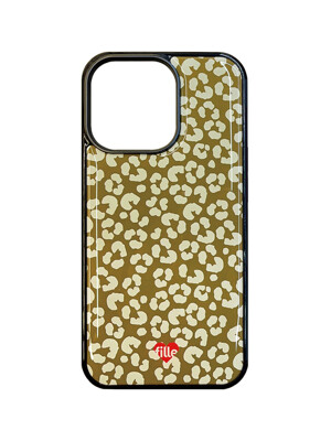 에폭시 Flower iPhone Case - Olive