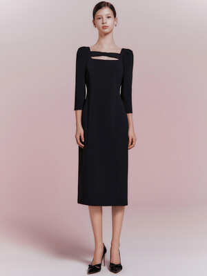 Poe ribbon dress(2colors)