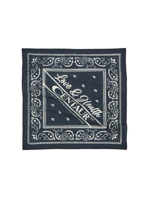 CENTAUR ARCHIVE SMALL BANDANA_NAVY