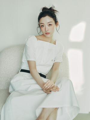 스퀘어넥버튼업블라우스 JZBL321A