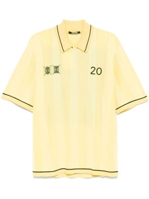 25SS 자크뮈스 폴로 티셔츠 255KN5422432210 LIGHT YELLOW DOM