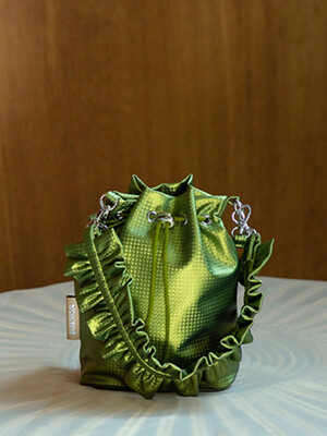 Mini Bucket Bag / Olive Green