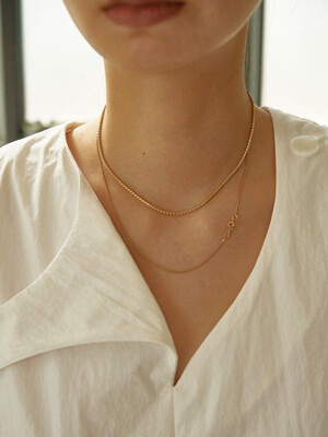 REST IN CITY 19 NECKLACE - GOLD