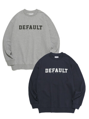 AUTHENTIC LOGO SWEAT SHIRTS 2PACK SET