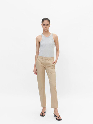 BEIGE LASSI SUMMER CHINO PANTS