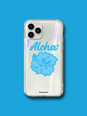 범퍼클리어 케이스 - 알로하 스카이블루(Aloha Skyblue)