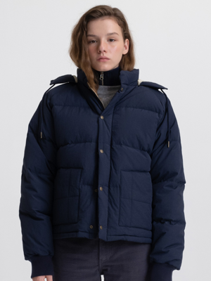 [22FW] COZY PUFFER JACKET - NAVY