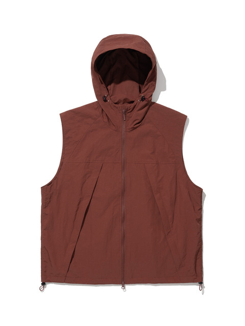아우터,아우터 - 노클 (Nocle) - Hooded Sports Vest Brick