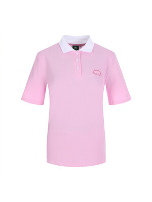 graphic PK shirt _pink