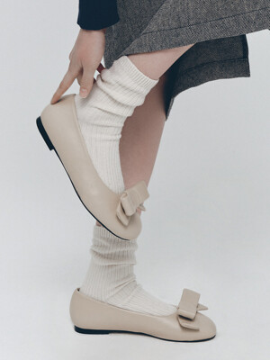 [단독]Padded Ribbon Flats_3 Colors