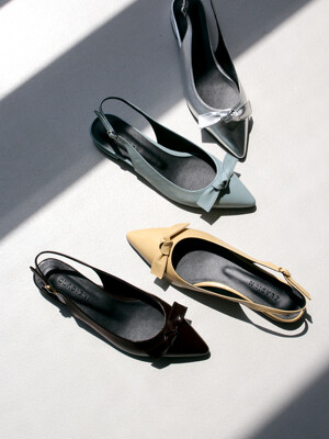 The muse flat sling back shoes_CB0062-2(4colors)