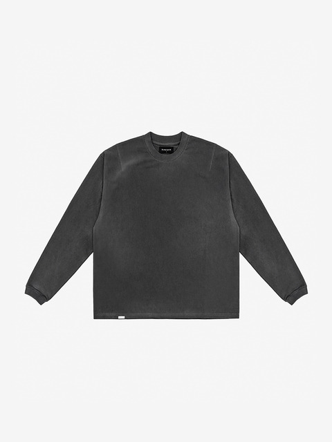 티셔츠 - 디프리크 (D.PRIQUE) - Classic Long Sleeve T-Shirt - Washed Black