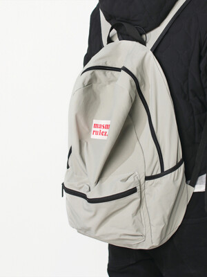 Daily backpack _ Gray