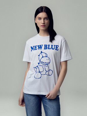 (PW2E1TTO0050PWT) 뉴 블루 디노 티셔츠