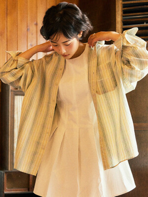 Pond Check&Stripe Shirt S152
