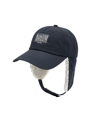 MOUVEMENT EARFLAP BALL CAP navy