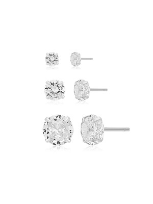 [Silver925] NC005 Brilliant Cubic Earrings