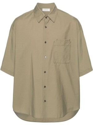 24SS 르메르 반팔 셔츠 758186 Free DUSTY KHAKI