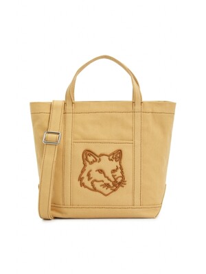 MAISON KITSUNE 메종키츠네 폭스헤드 스몰 토트백 LW05103WW0107 0102 (남여공용)