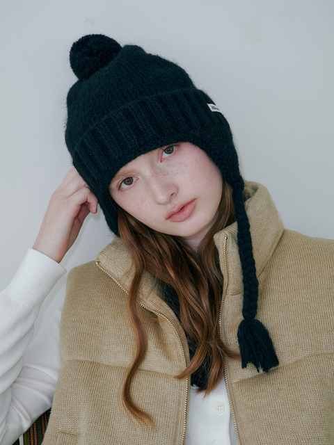 올인컴플리트 Folded Bell Earflap Beanie (5 Colors)