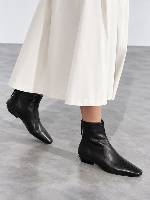 스토 Maren Ankle Boots_Black