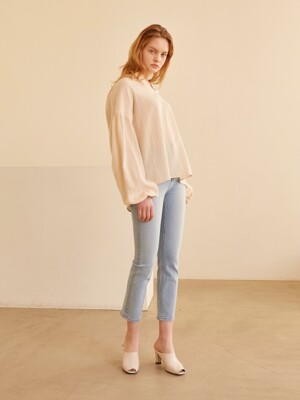 19SS 001 SKINNY JEAN LIGHT BLUE