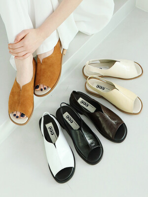 [단독]COY FLAT SANDALS_6COLORS