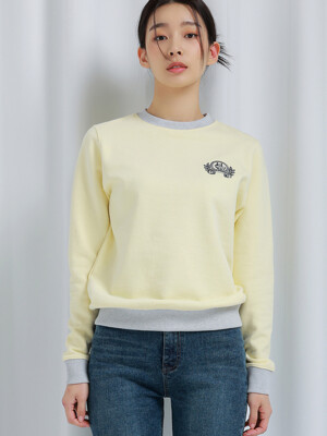 VINTAGE SWEATSHIRT Light Yellow