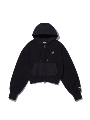 [폴루션] XAMO SERIES HOOD ZIP (PWOCSJK001_BK)