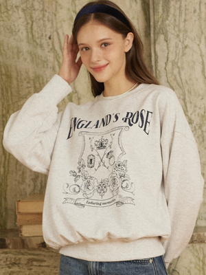 Rose Emblem Sweatshirt - 2 Color