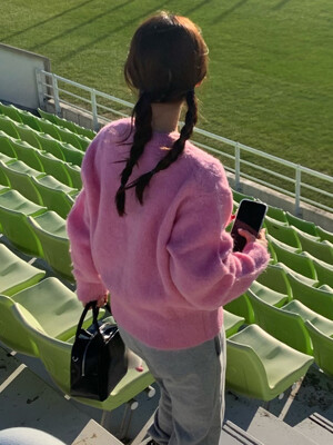 [KNIT] Hairy Volume Sleeve Pullover _ 3color
